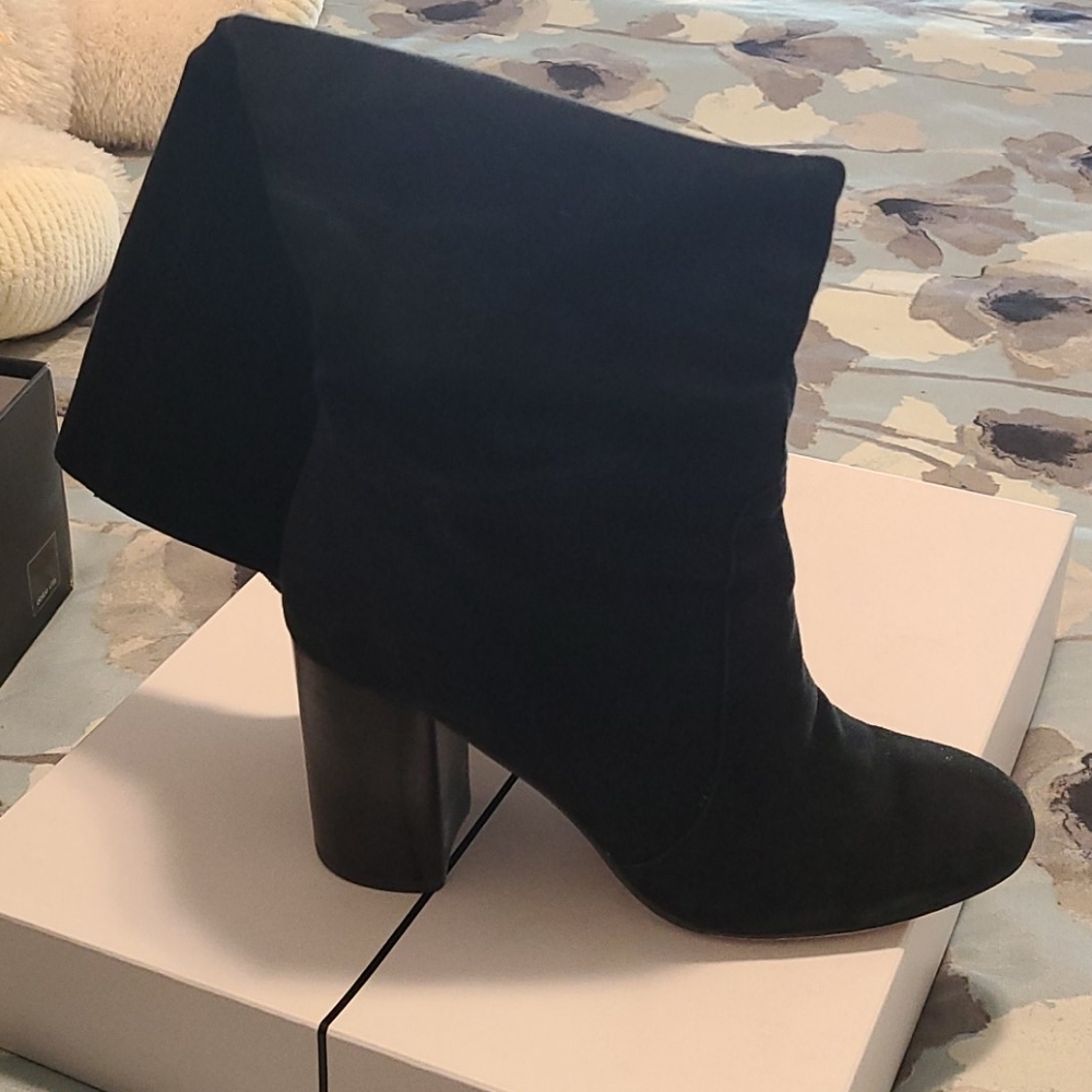 Dolce Vita black suade boot